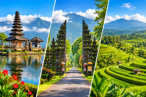 From Canggu: BratanTemple, Handara Gate & Jatiluwih Rice Terraces Tour