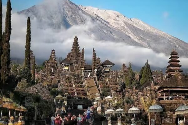 Bali: Traditional Village, Mother Temple & Hidden Waterfall Tour
